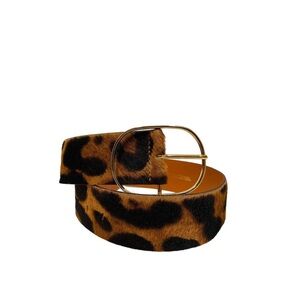 Maison Boinet Leather Belt Size 65